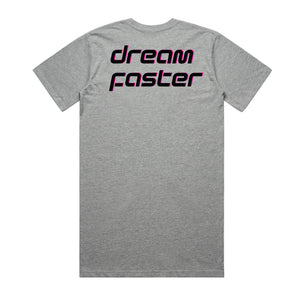 
                  
                    Caffeine & Dreams, Dream Faster T-shirt
                  
                